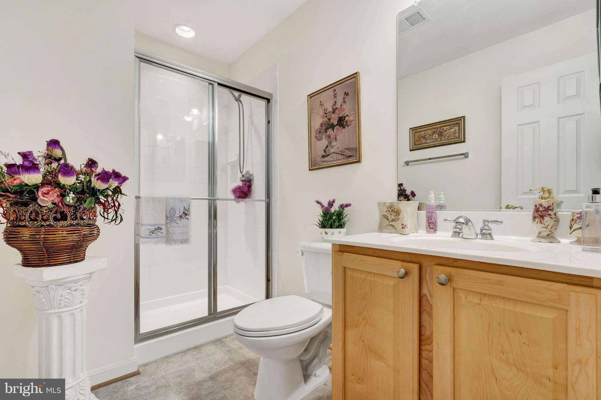 842 Kingsbrook Road Culpeper, VA 22701 - Photo 19 of 30 a bathroom with a sink toilet and shower