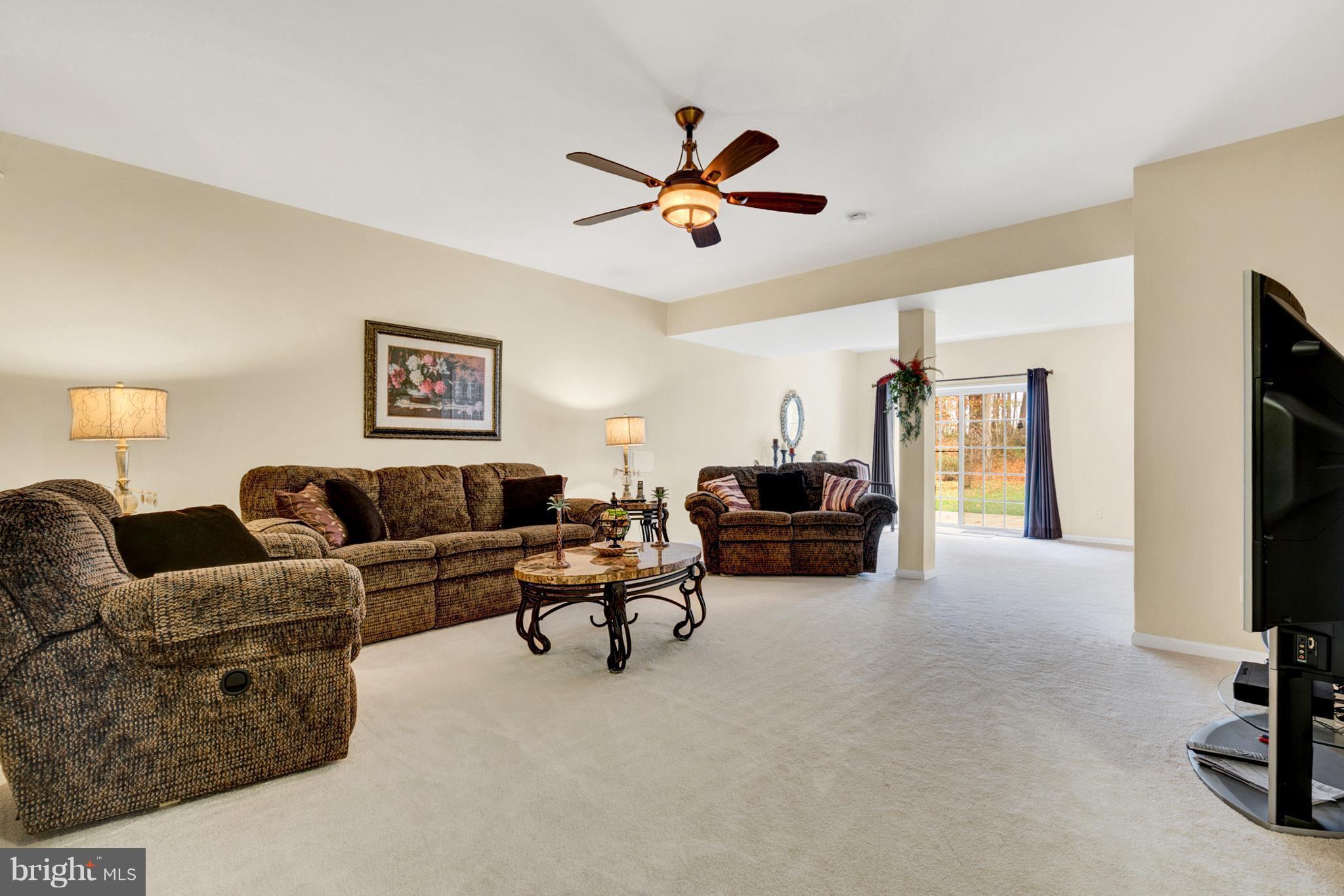 842 Kingsbrook Road Culpeper, VA 22701 - Photo 24 of 30 a living room with furniture and a flat screen tv