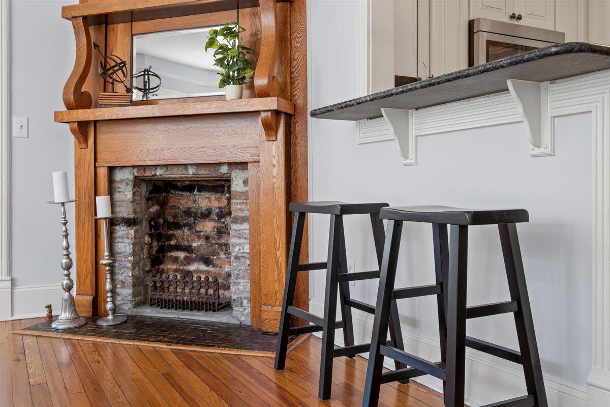 28 Maple Street Charleston, SC 29403 - Photo 15 of 51 Dining Fireplace