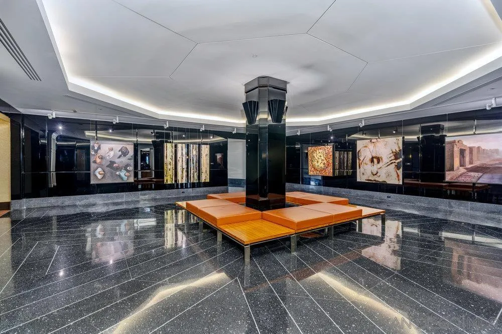 700 Front Street, Unit 2105 San Diego, CA 92101 - Photo 26 of 28 a living room with pool table and flat screen tv