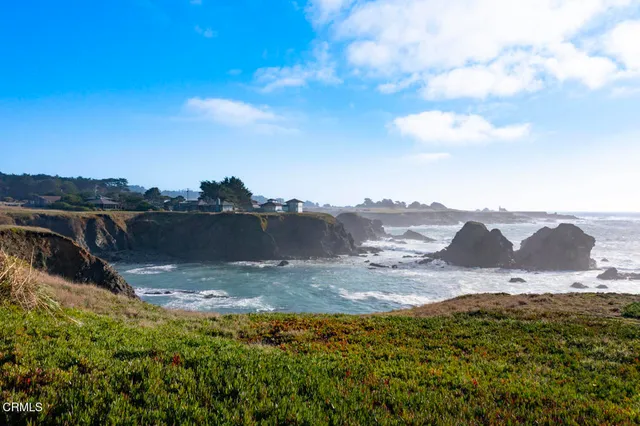 a view of city and mountain
