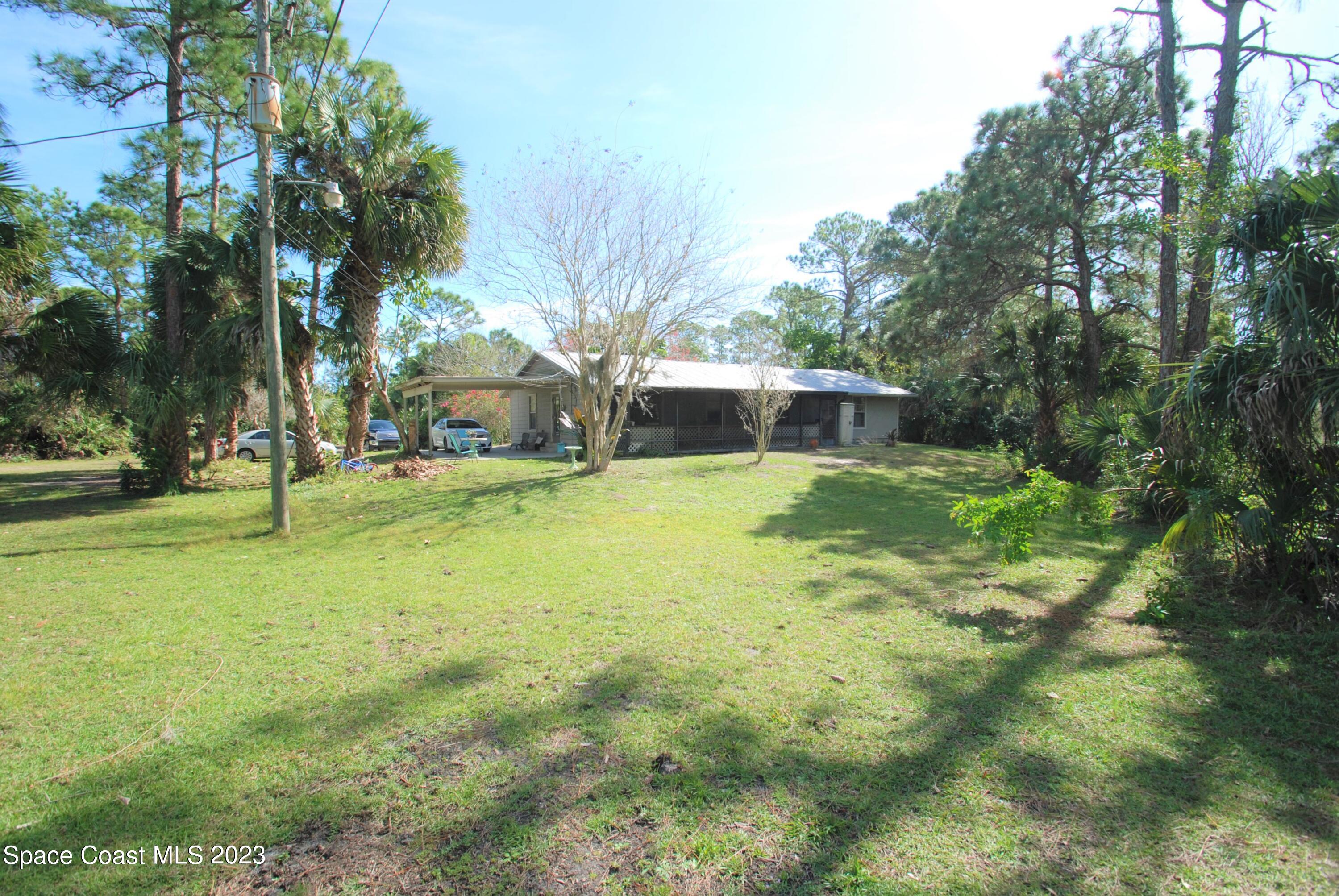 2450 Ski Lane Malabar, FL 32950 - Photo 23 of 23 Large yard, with plenty more if wanted