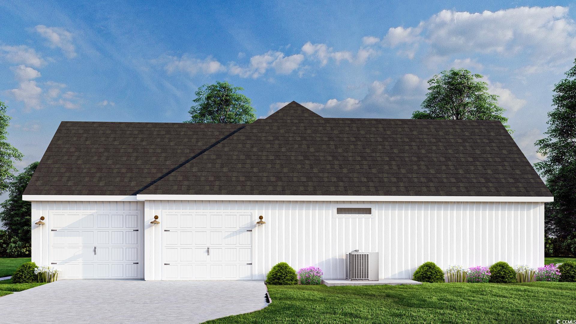 2176 Pettus Way Surfside Beach, SC 29575 - Photo 5 of 5 Large Covered Porch with lawn.