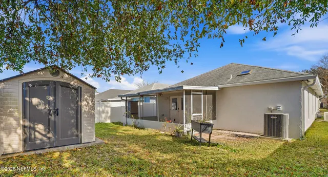 a front view of house with yard