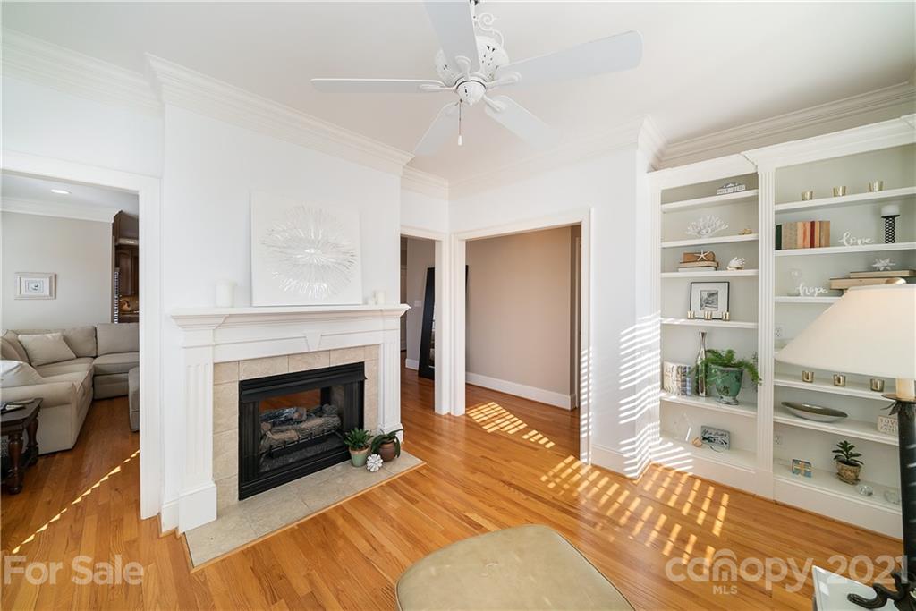 268 Hemmingway Lane Fort Mill, SC 29708 - Photo 23 of 43 a living room with furniture and a fireplace