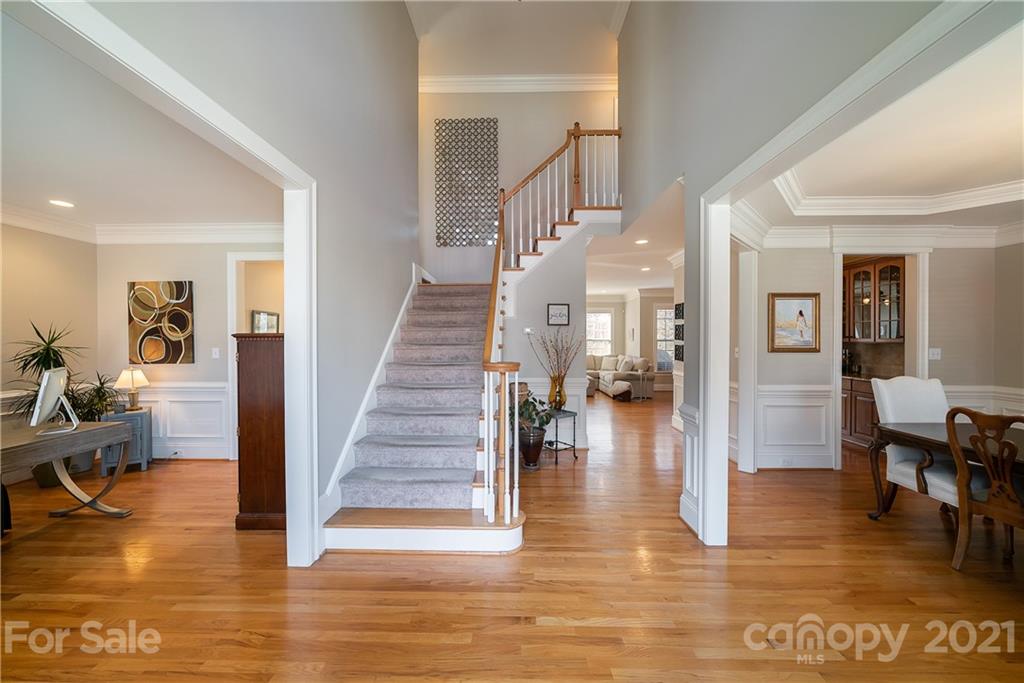 268 Hemmingway Lane Fort Mill, SC 29708 - Photo 5 of 43 a view of entryway with livingroom and wooden floor