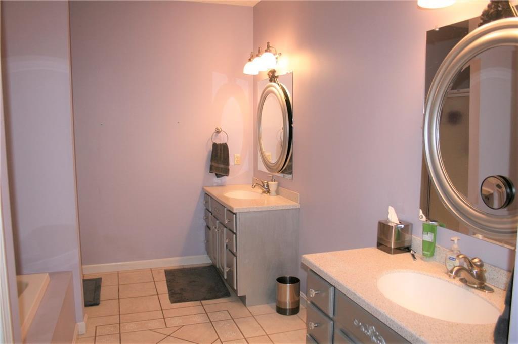 129 Town Farm Road Hampden, ME 04444 - Photo 16 of 26 Master Bath with double sinks