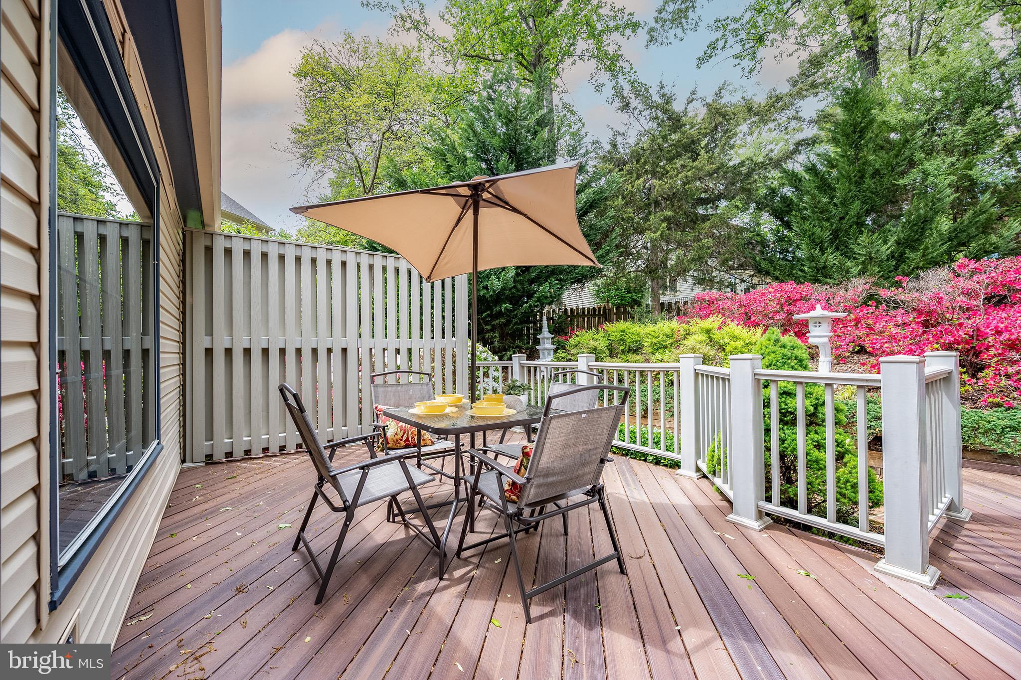 6830 Bluecurl Circle Springfield, VA 22152 - Photo 25 of 73 Generous 450 sq. ft. walk-out deck