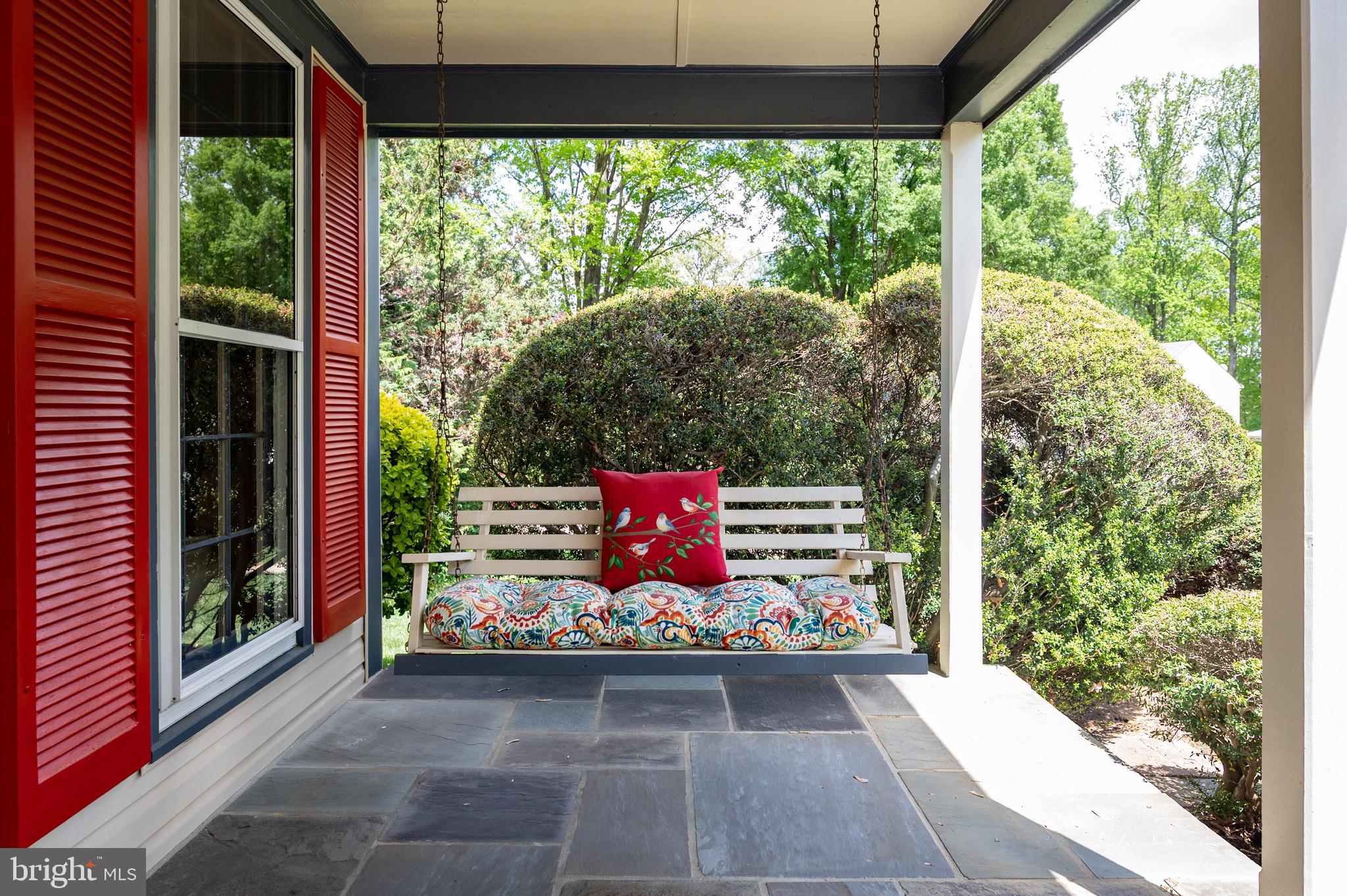 6830 Bluecurl Circle Springfield, VA 22152 - Photo 4 of 73 Stunning 32-foot covered slate front porch