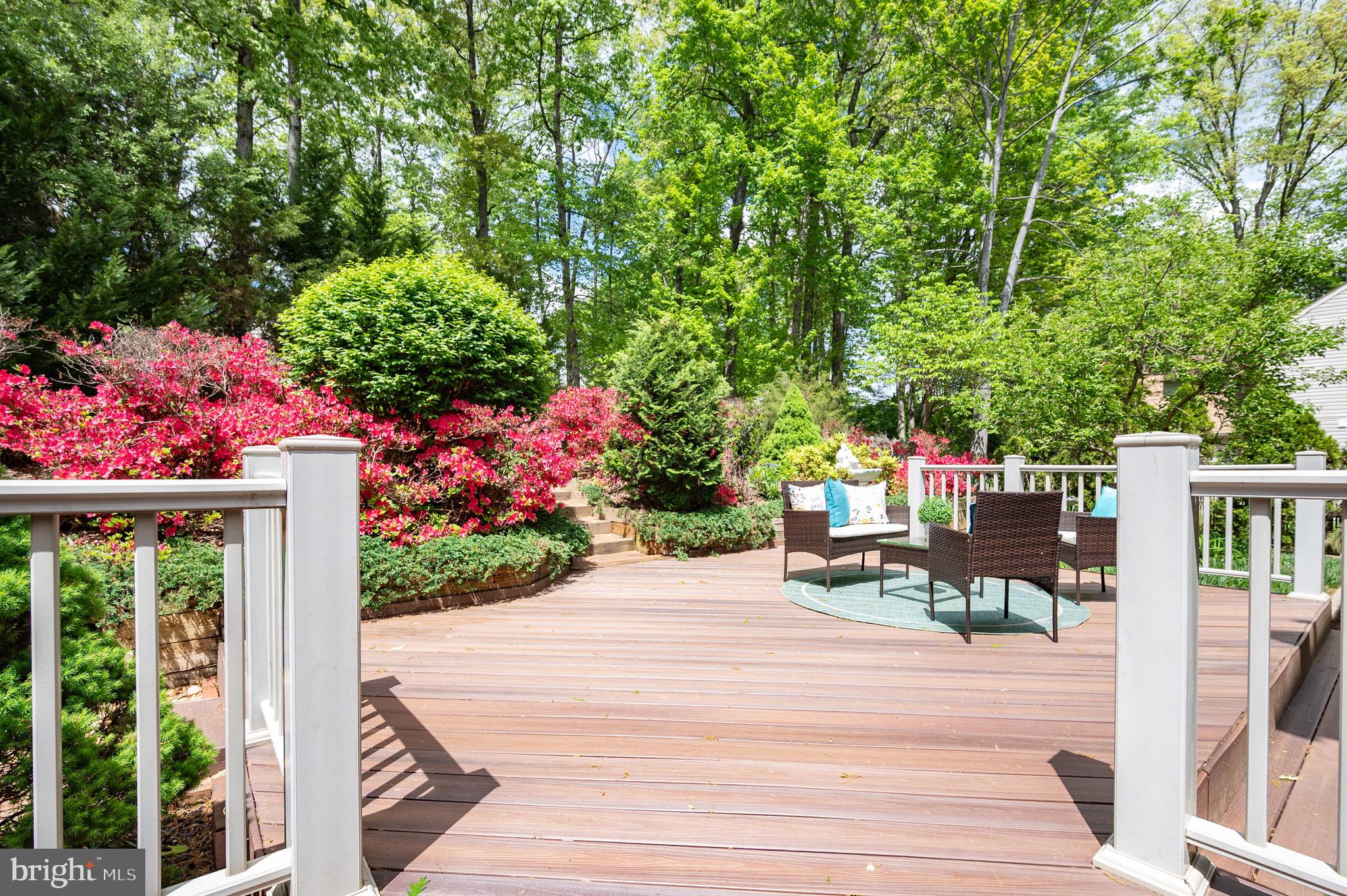 6830 Bluecurl Circle Springfield, VA 22152 - Photo 59 of 73 Generous 450 sq. ft. walk-out deck