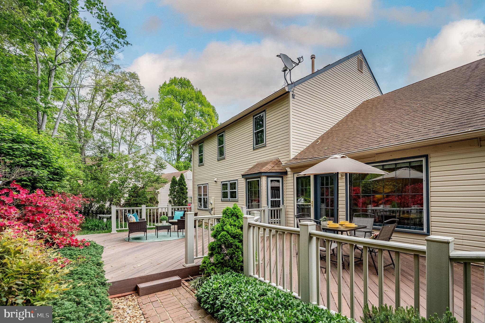 6830 Bluecurl Circle Springfield, VA 22152 - Photo 61 of 73 Generous 450 sq. ft. walk-out deck