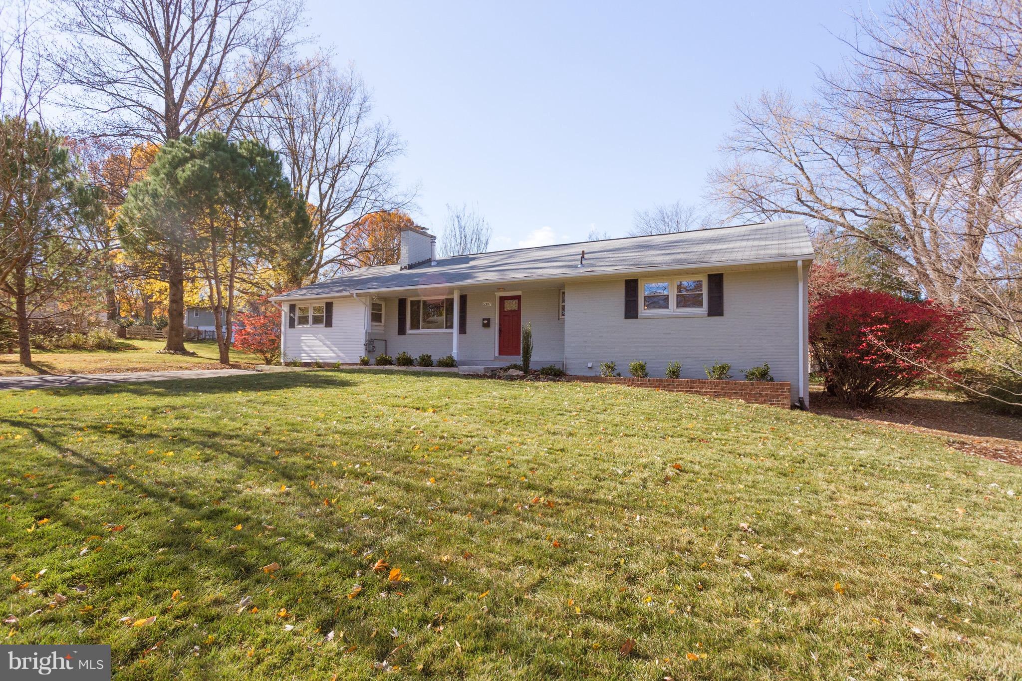 5307 Ferndale Street Springfield, VA 22151 - Photo 3 of 30 New sod and fresh landscaping!