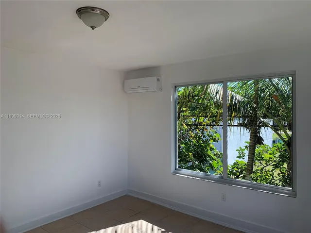 a view of a window in a room