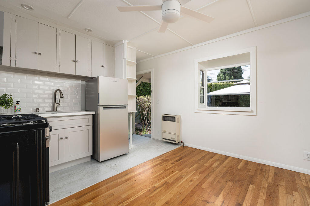2605 Bath Street Santa Barbara, CA 93105 - Photo 14 of 20 a kitchen with sink and refrigerator