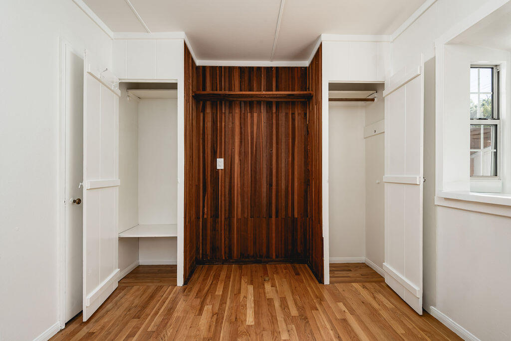 2605 Bath Street Santa Barbara, CA 93105 - Photo 17 of 20 wooden floor and closet in a room