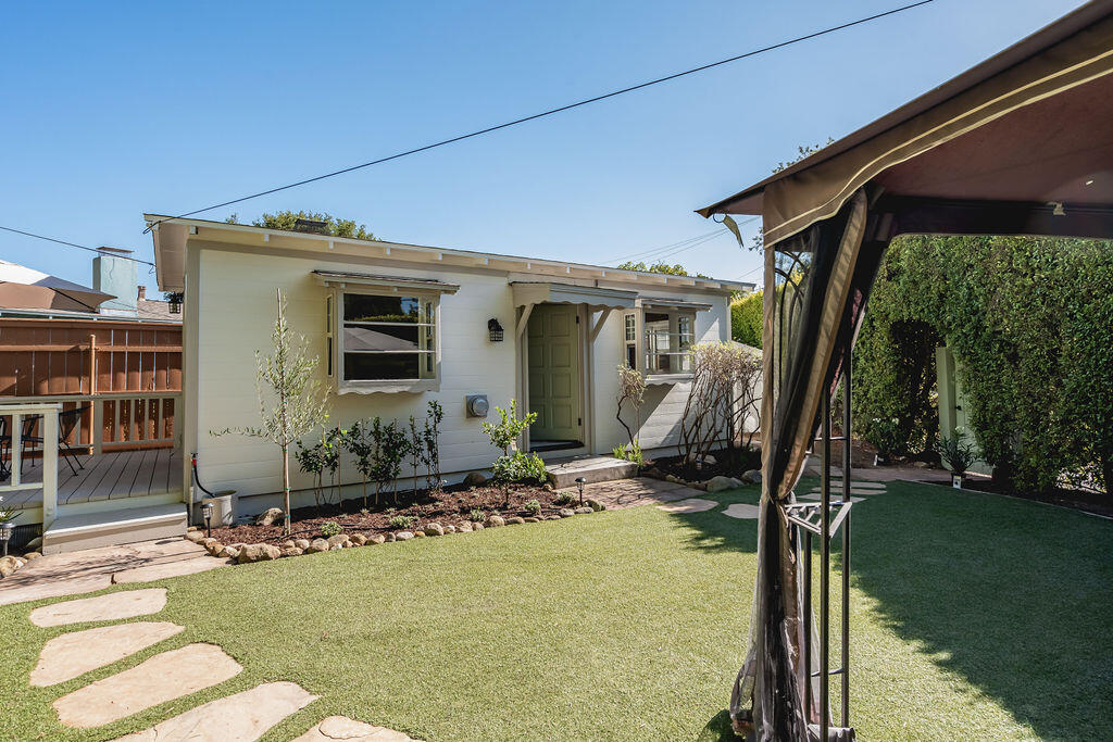 2605 Bath Street Santa Barbara, CA 93105 - Photo 2 of 20 a house view with a backyard space
