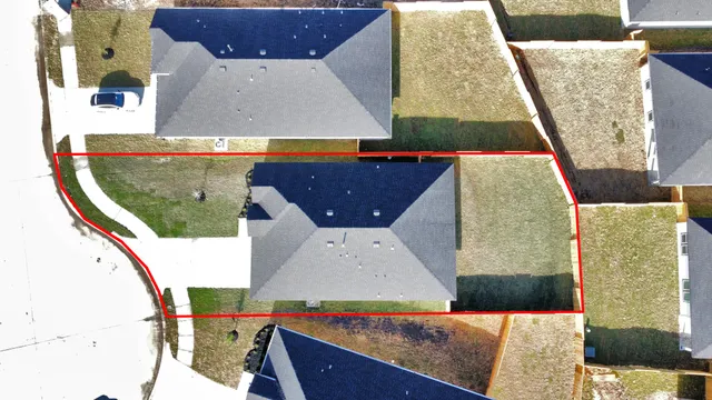 swimming pool view with a sitting space