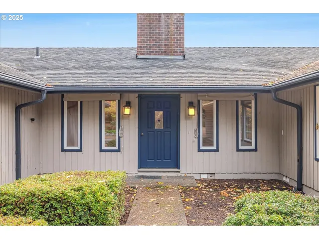 front view of a house