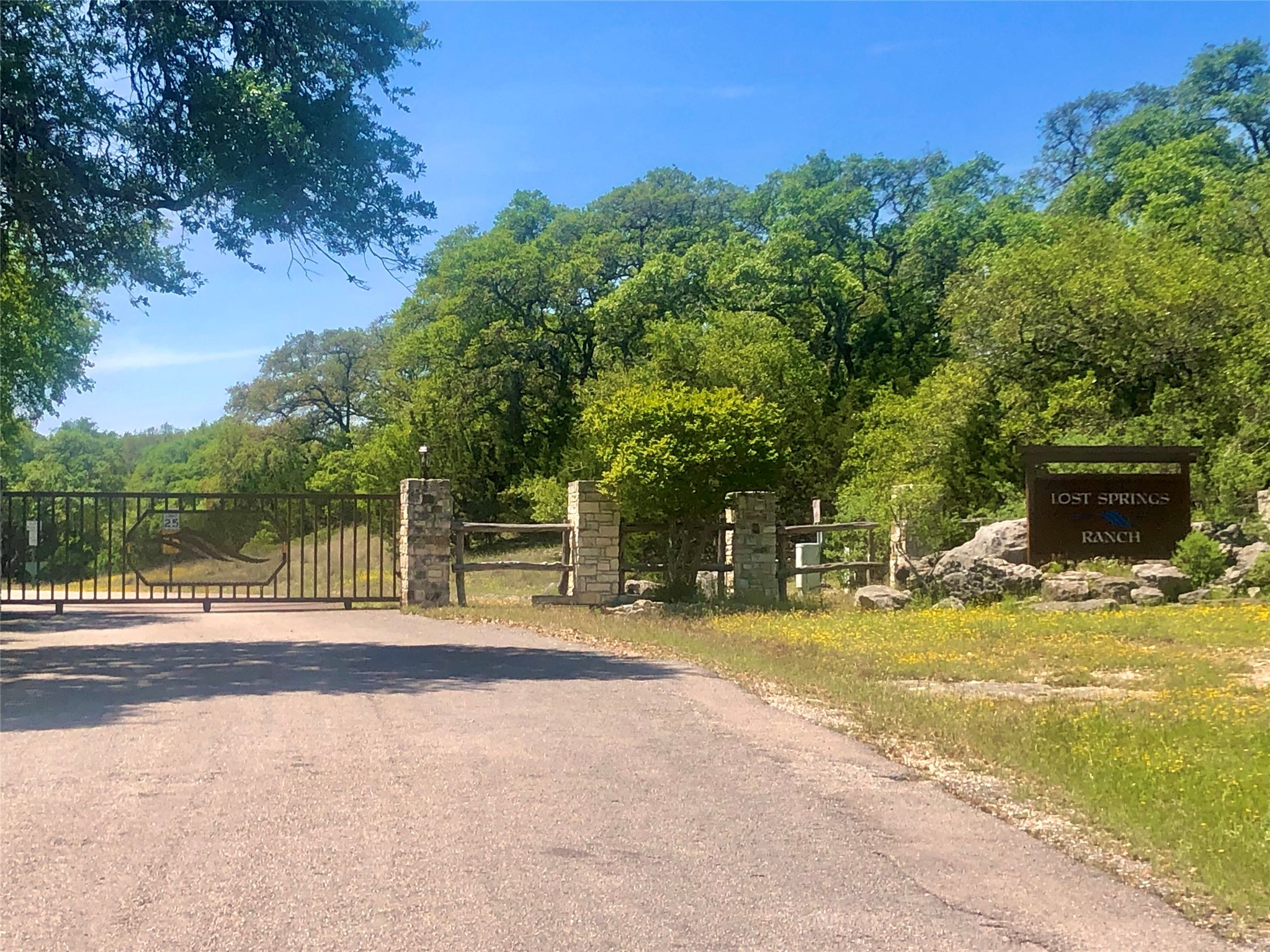 150 Cave Springs Road Wimberley, TX 78676 - Photo 2 of 8 Community Security GATE