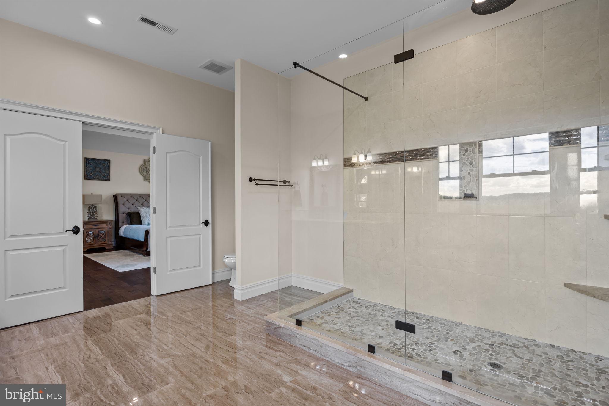 274 Pineville Road Newtown, PA 18940 - Photo 61 of 109 a bathroom with a shower and a sink