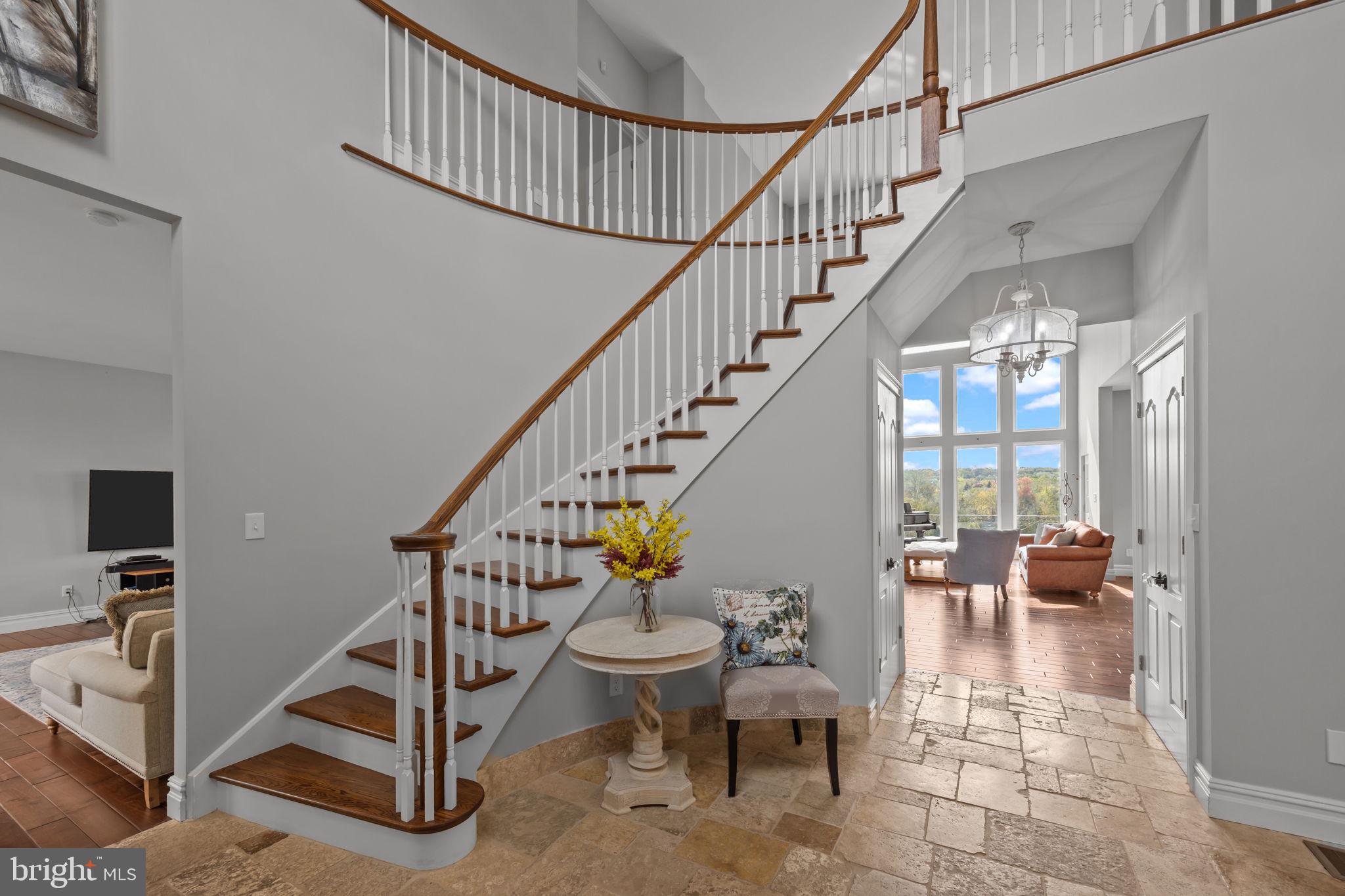 274 Pineville Road Newtown, PA 18940 - Photo 7 of 109 a view of entryway with wooden floor and a livingroom view