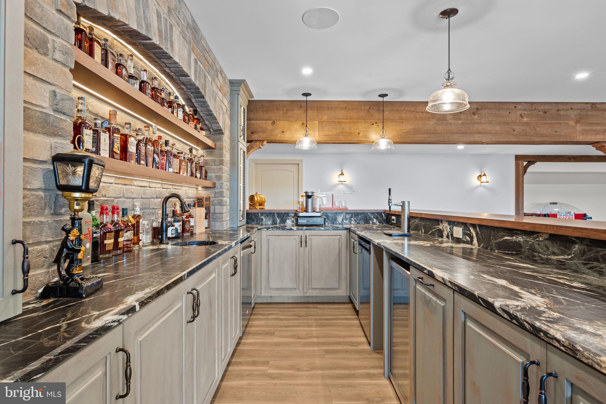 274 Pineville Road Newtown, PA 18940 - Photo 73 of 109 a kitchen with lots of counter space and wooden floor