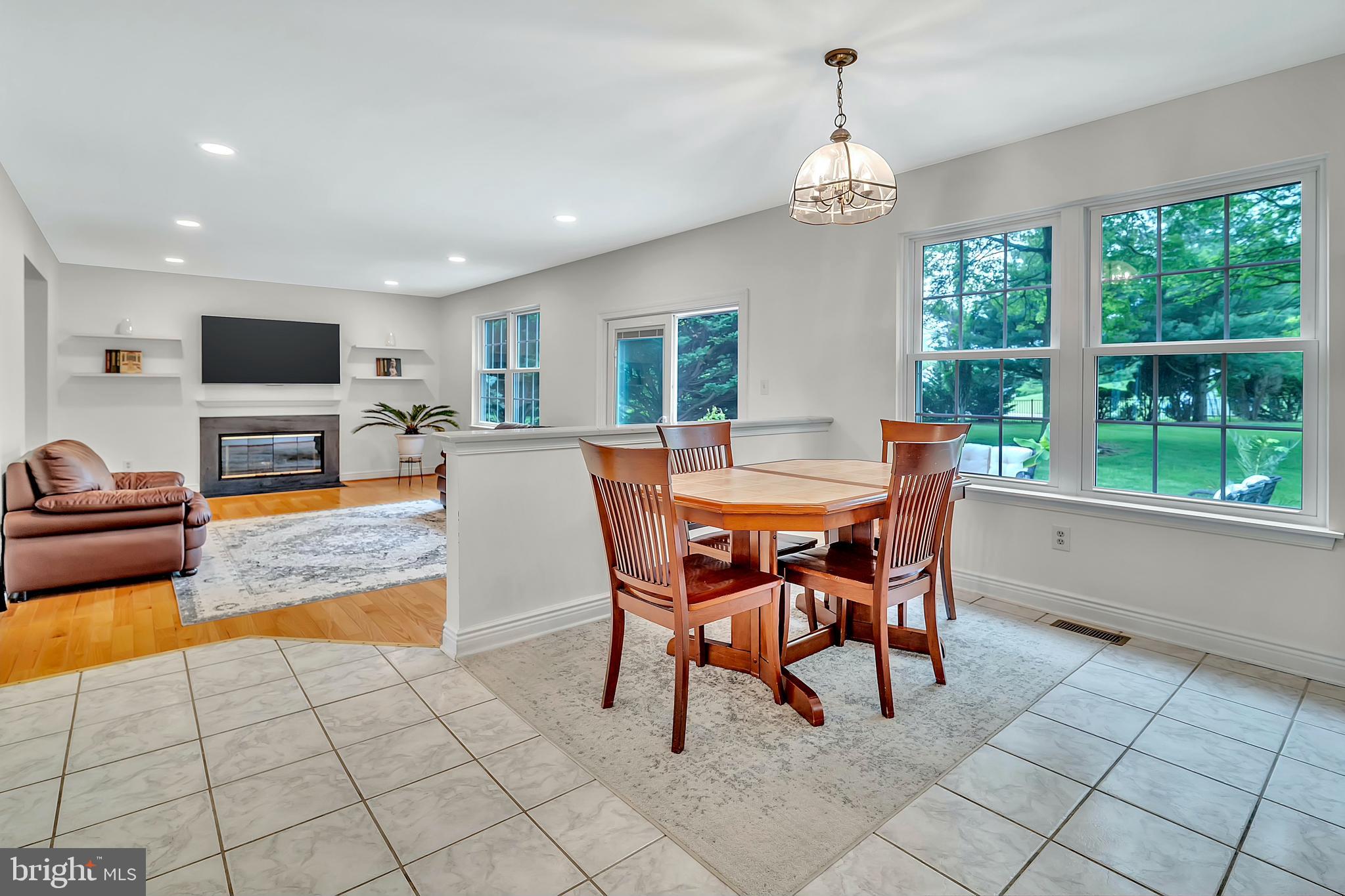 63 Amberfield Road Robbinsville, NJ 08691 - Photo 7 of 21 Breakfast Room ;ooking into the Family Room
