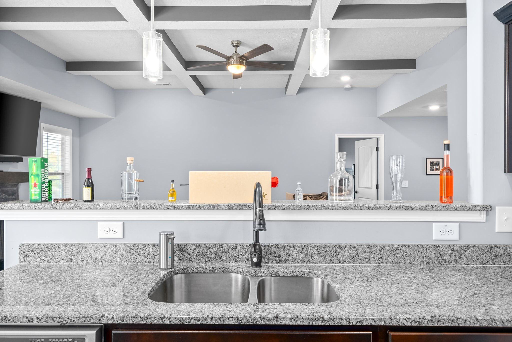 1807 Rains Road Clarksville, TN 37042 - Photo 14 of 39 a kitchen with kitchen island a counter top space cabinets and stainless steel appliances