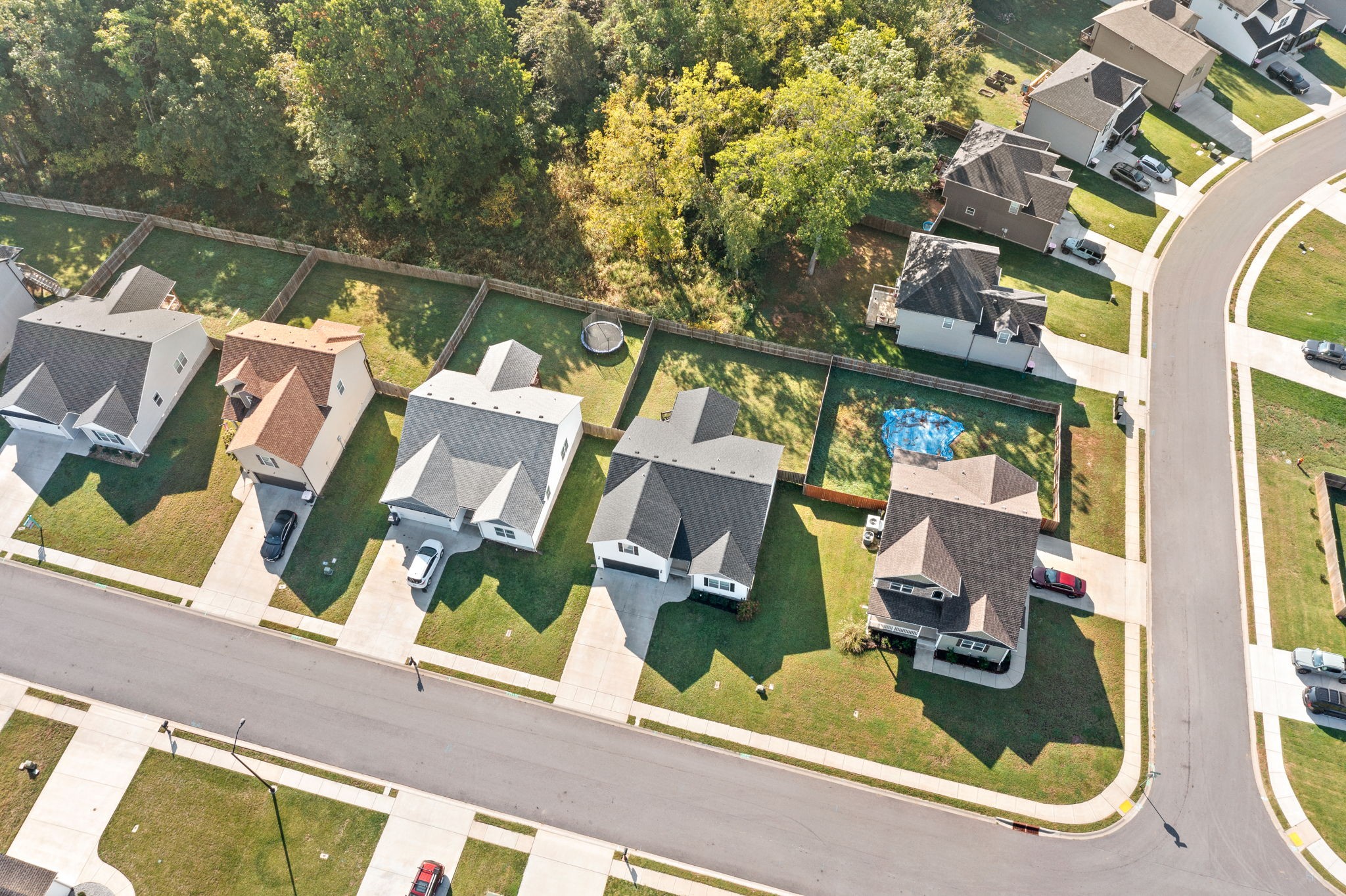 1807 Rains Road Clarksville, TN 37042 - Photo 36 of 39 an aerial view of residential houses with outdoor space