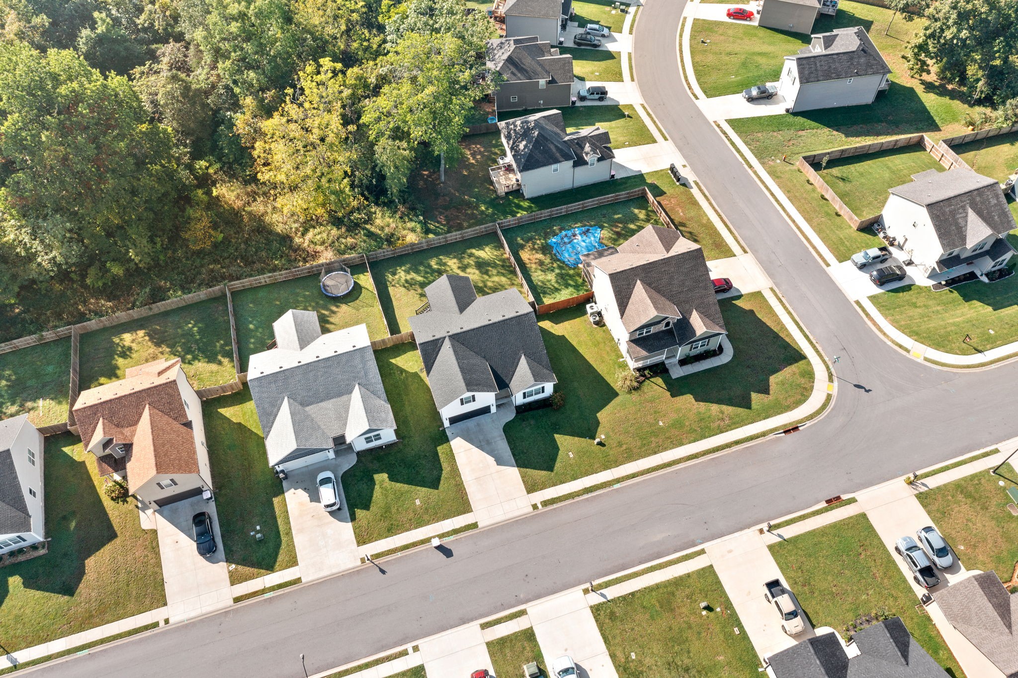1807 Rains Road Clarksville, TN 37042 - Photo 37 of 39 an aerial view of residential houses with outdoor space