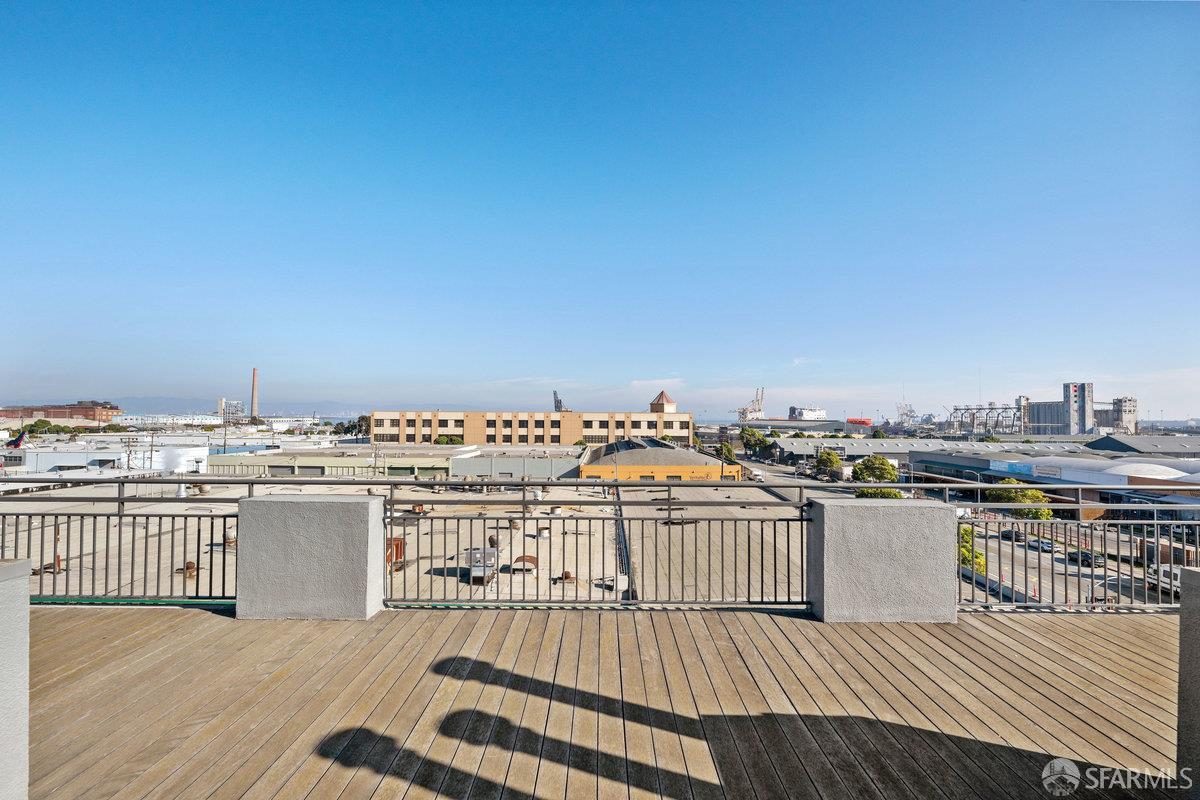 1578 Indiana Street, Unit 8 San Francisco, CA 94107 - Photo 33 of 36 a view of a balcony with city view