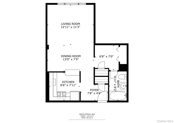 $1,850 | 15 Lake Street, Unit 2A, White Plains, NY 10603