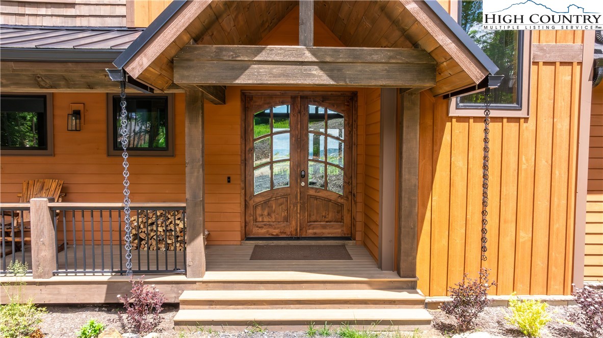 165 Eagle Pass Banner Elk, NC 28604 - Photo 13 of 41 a view of entrance front of house