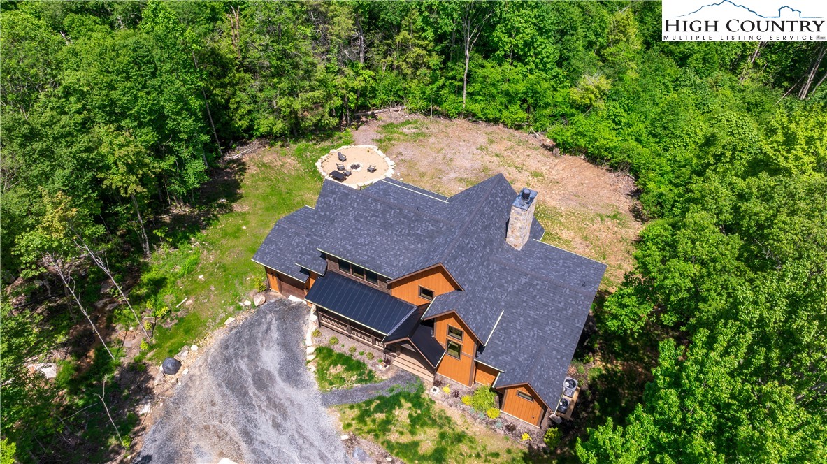 165 Eagle Pass Banner Elk, NC 28604 - Photo 14 of 41 an aerial view of a house with outdoor space and swimming pool