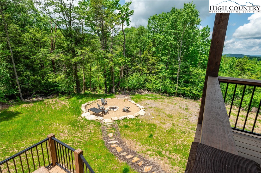 165 Eagle Pass Banner Elk, NC 28604 - Photo 39 of 41 a view of balcony with garden