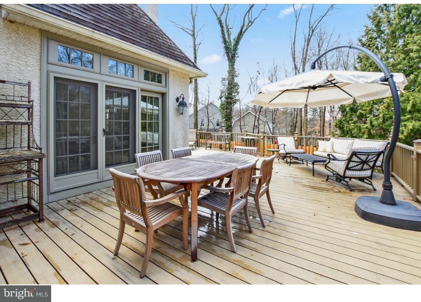 329 Edgehill Road Wayne, PA 19087 - Photo 22 of 24 Deck
