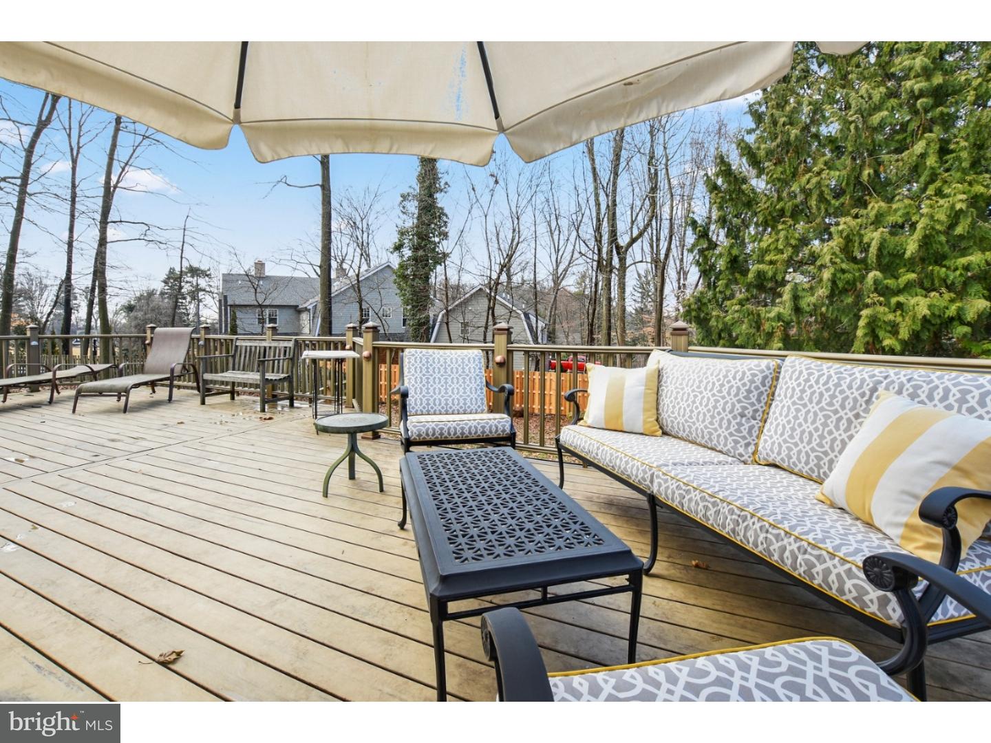 329 Edgehill Road Wayne, PA 19087 - Photo 23 of 24 Deck