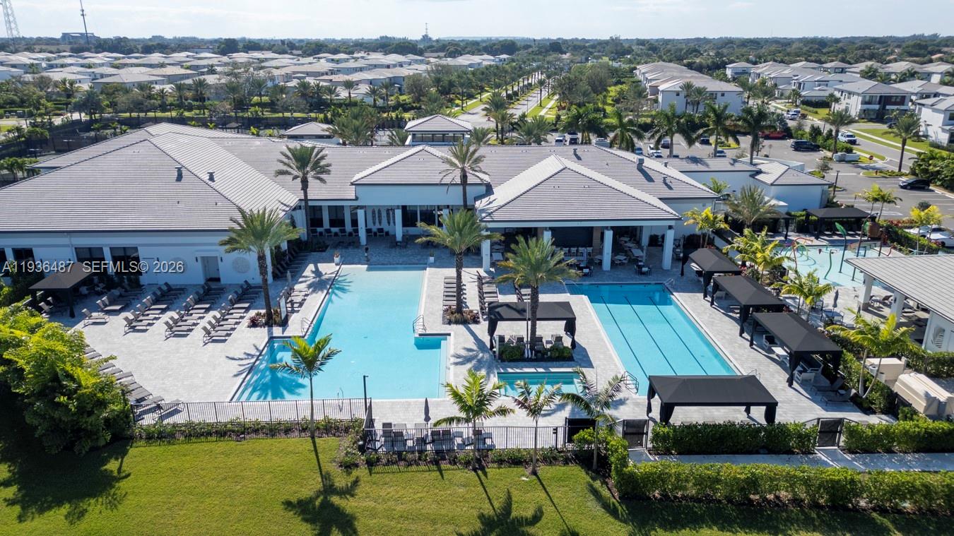 20310 Whistling Straits Way Boca Raton, FL 33434 - Photo 70 of 74 an aerial view of a house with swimming pool garden and patio