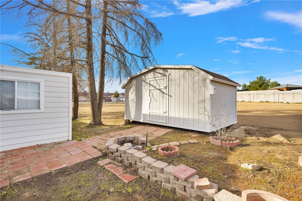 14866 Nokomis Road Apple Valley, CA 92307 - Photo 44 of 55 Outdoor Shed