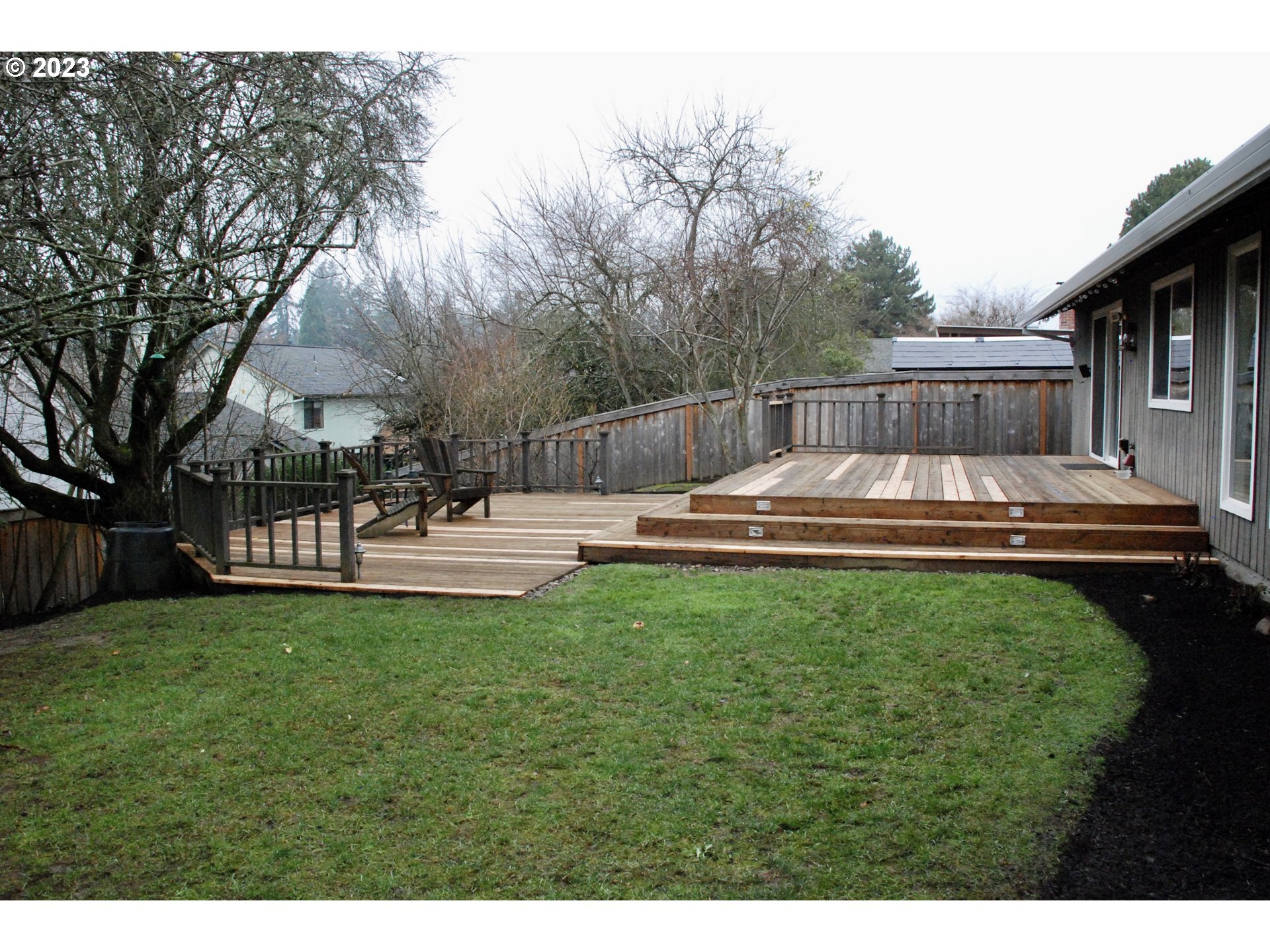 7175 Southwest 173rd Avenue Beaverton, OR 97007 - Photo 19 of 20 a swimming pool with outdoor seating and yard