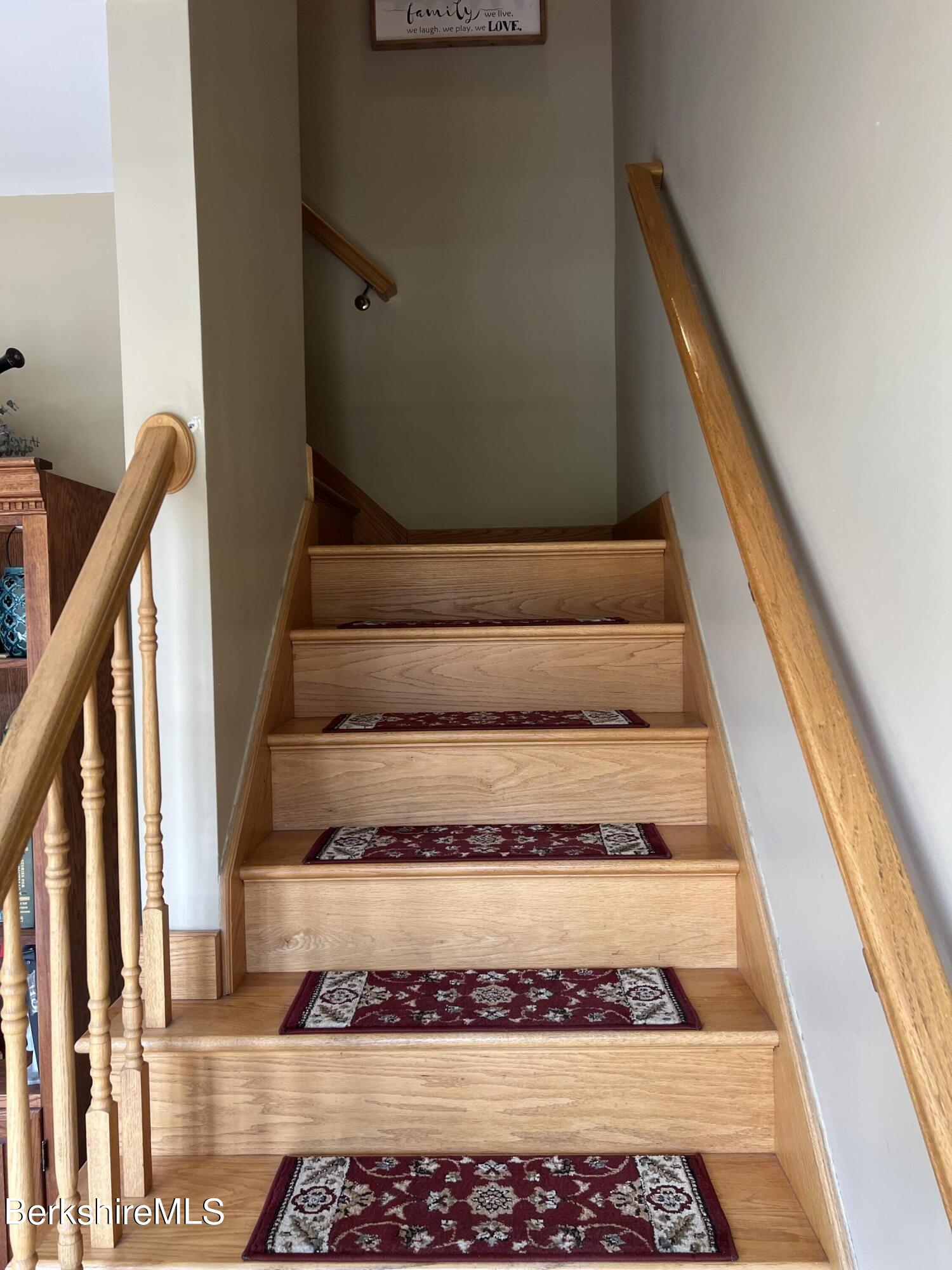 140 Hill Cemetery Road Windsor, MA 01270 - Photo 11 of 34 oak staircase