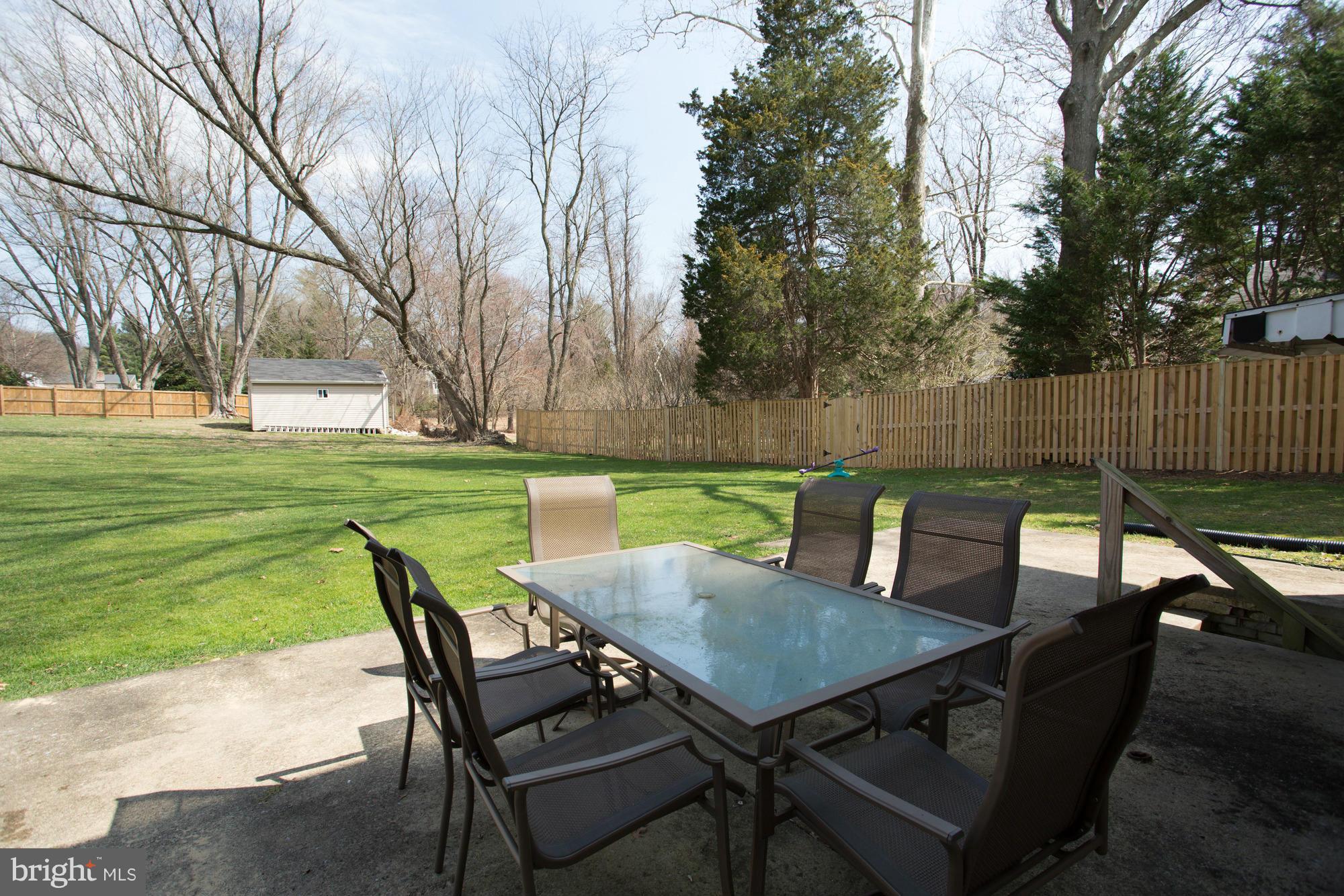 14001 Notley Road Silver Spring, MD 20904 - Photo 27 of 30 Private Patio Overlooking Yard