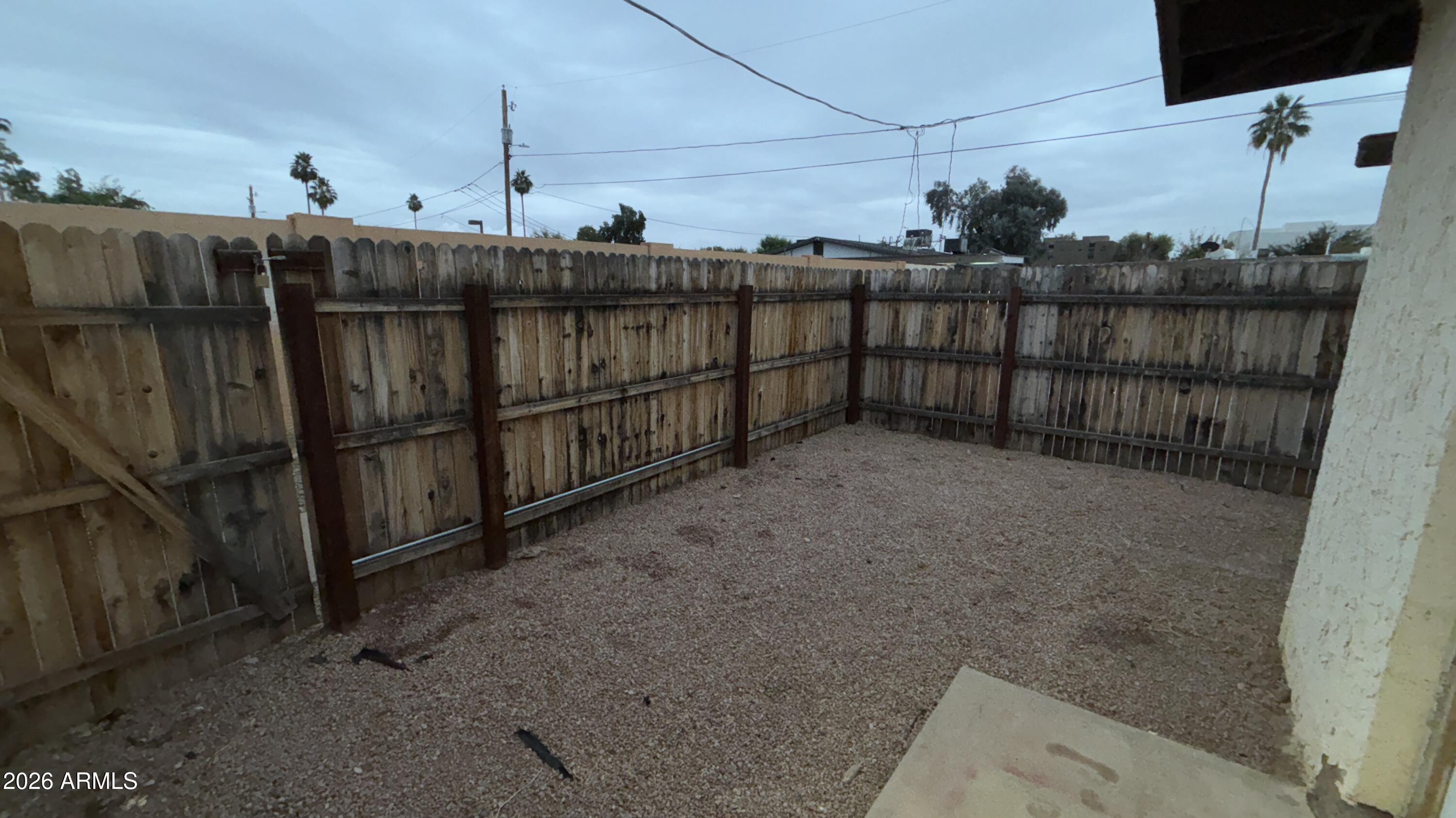 1301 West 3rd Street, Unit 3 Tempe, AZ 85281 - Photo 11 of 16 a view of a backyard