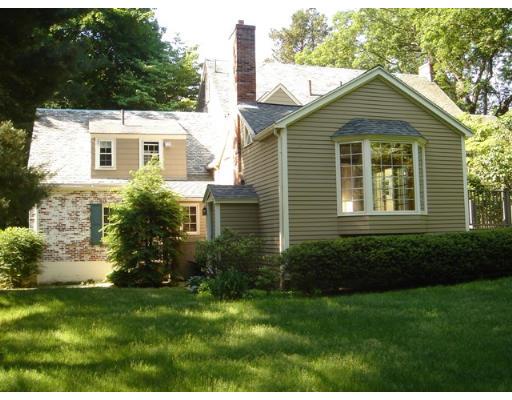 6 Lincoln Road Wellesley, MA 02481 - Photo 8 of 8 a front view of a house with a yard