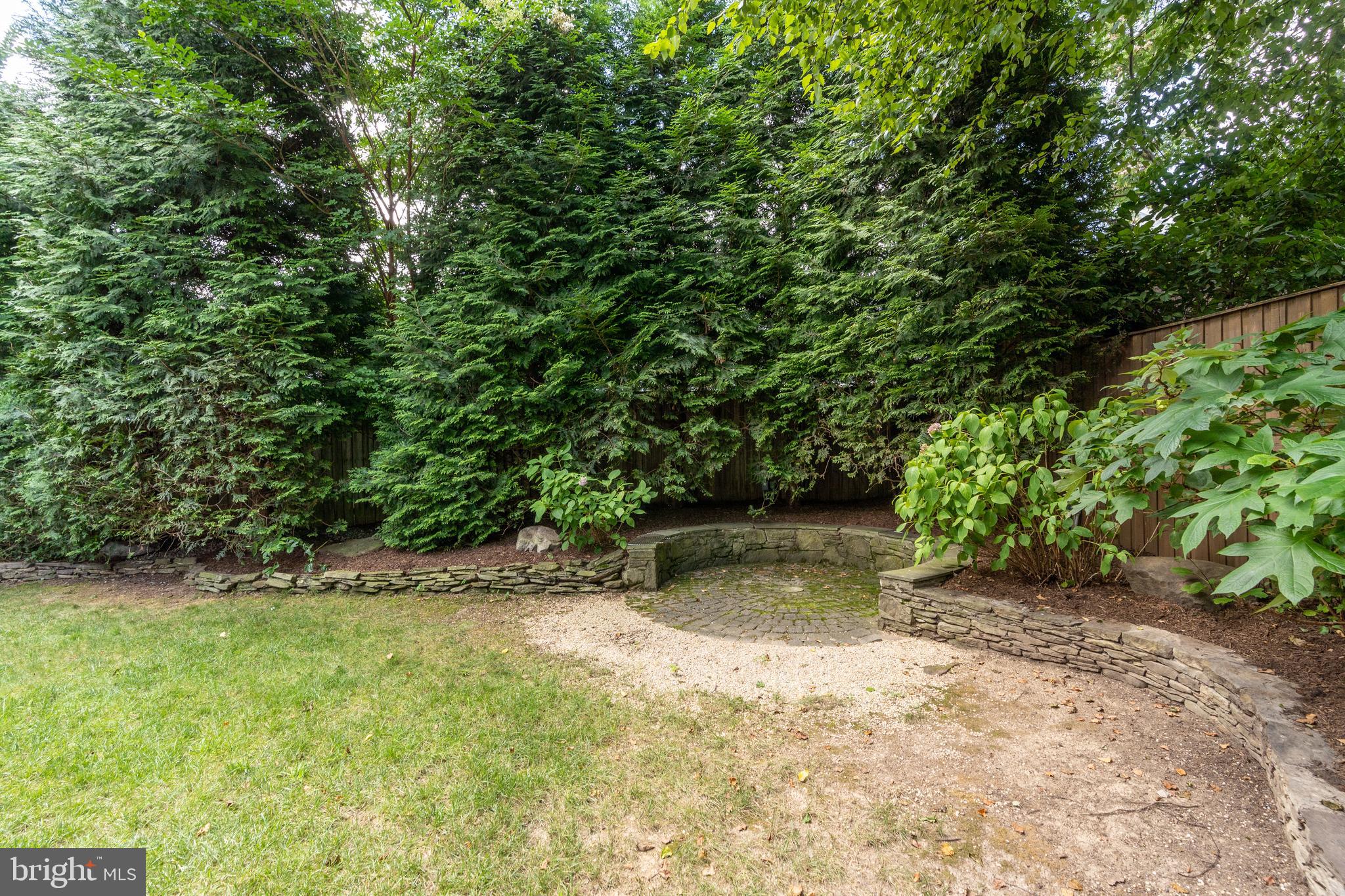 4310 Chestnut Street Bethesda, MD 20814 - Photo 47 of 50 Sweet patio surrounded by mature plants