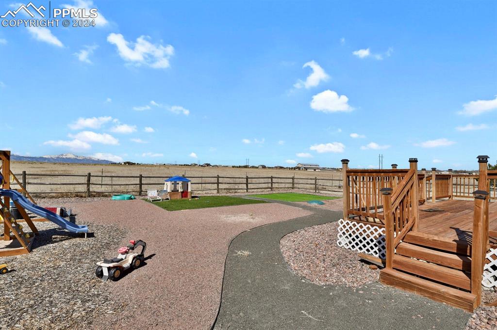 3805 Curtis Road Peyton, CO 80831 - Photo 31 of 36 a view of a tennis court