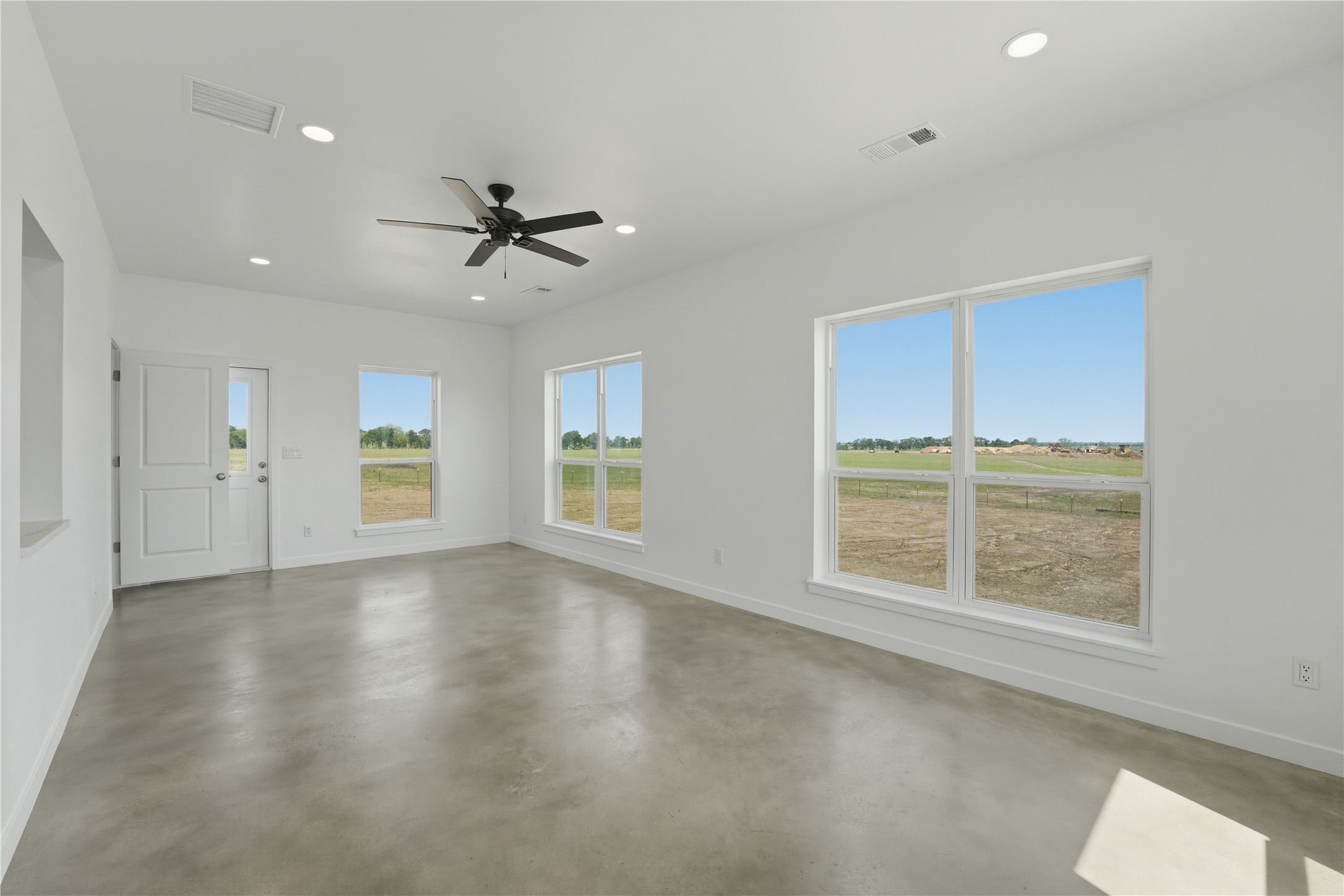 9345 Hajovsky Road La Grange, TX 78945 - Photo 11 of 24 a view of an empty room with a window