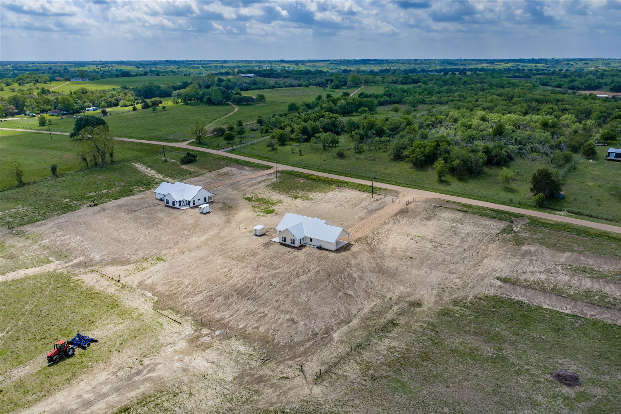 9345 Hajovsky Road La Grange, TX 78945 - Photo 19 of 24 an aerial view of a house with a yard