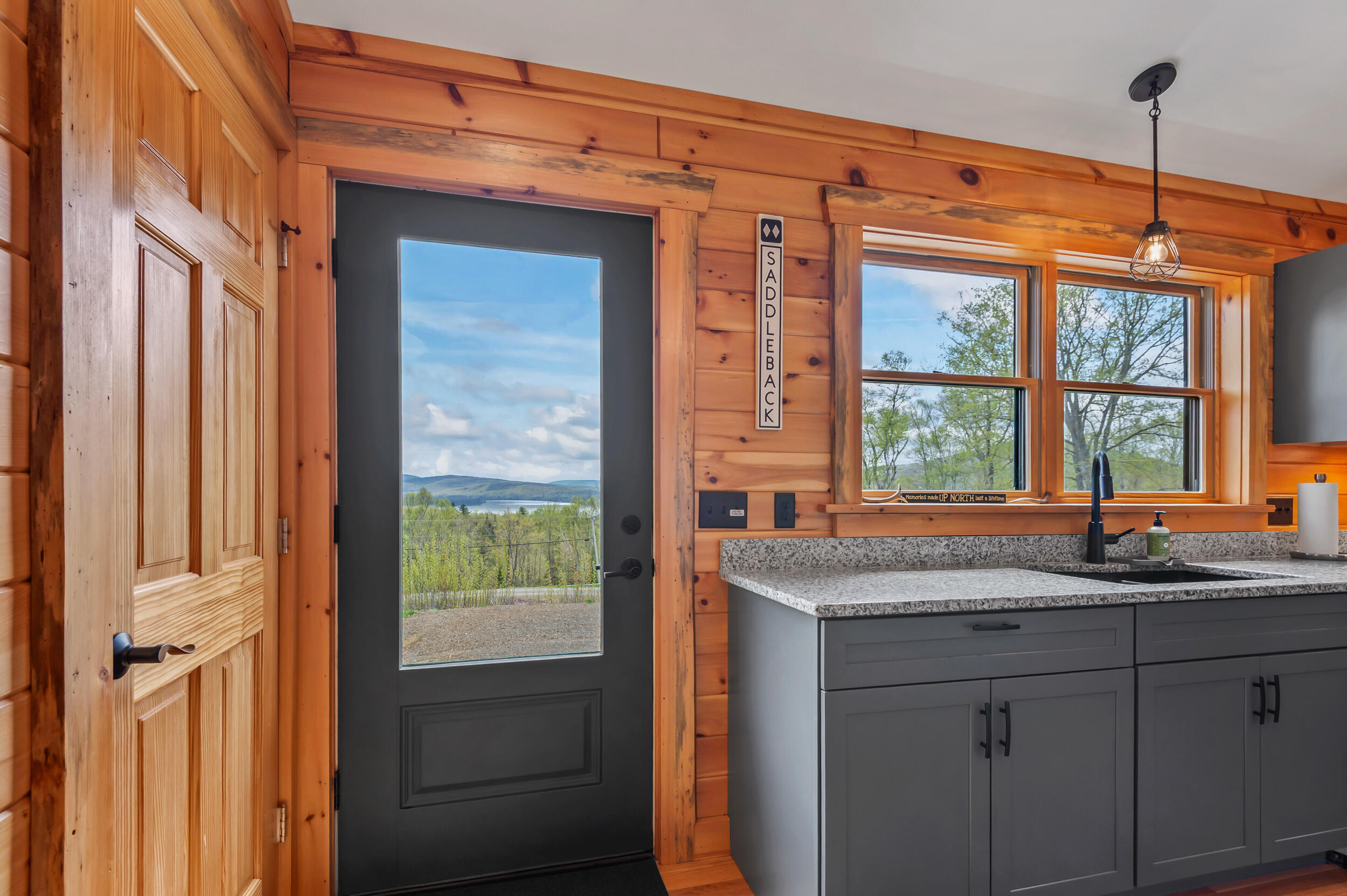 3935 Main Street Rangeley, ME 04970 - Photo 7 of 58 Kitchen and Exterior Door