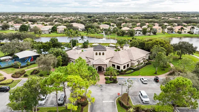 an aerial view of a city with lots of residential buildings